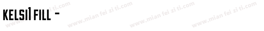 kelsi1 fill字体字体转换